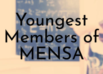 Youngest Members of MENSA