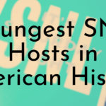 Youngest SNL Hosts in American History