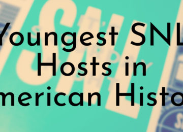 Youngest SNL Hosts in American History