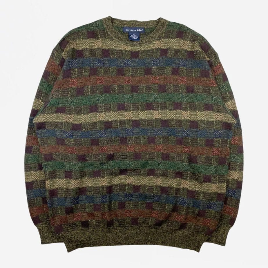 Vintage 90s Baracuta Pastel Sweater