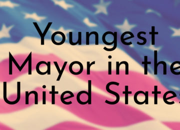 Youngest Mayor in the United States