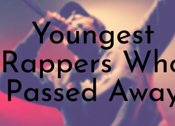 Youngest Rappers Who Passed Away