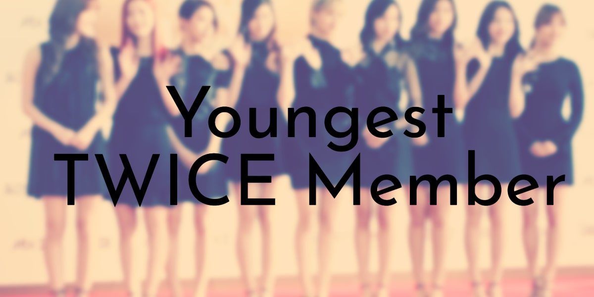 9 of the Youngest Members in TWICE 