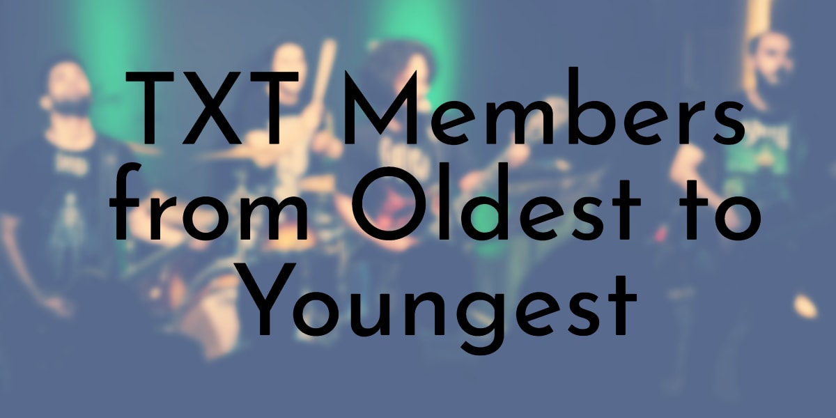 Youngest TXT Members