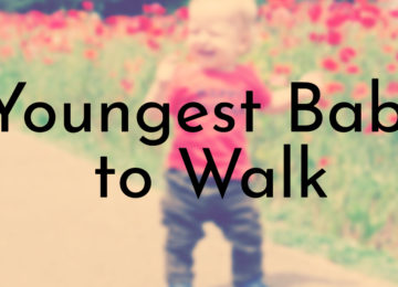 Youngest Baby to Walk