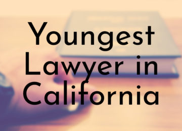 Youngest Lawyer in California