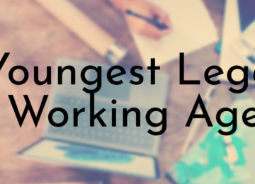 Youngest Legal Working Age