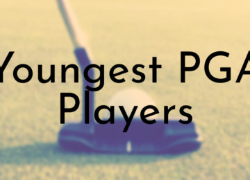 Youngest PGA Players