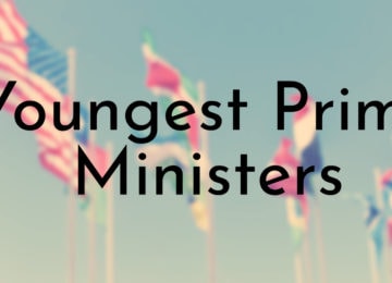 Youngest Prime Ministers