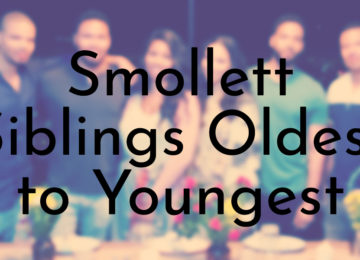 Smollett Siblings Oldest to Youngest