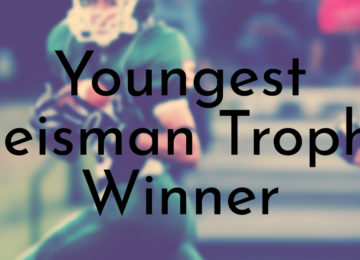 Youngest Heisman Trophy Winner