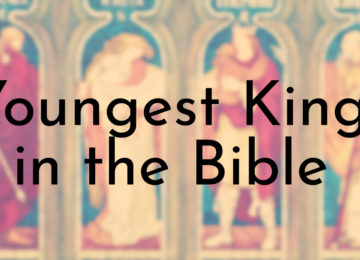 Youngest Kings in the Bible