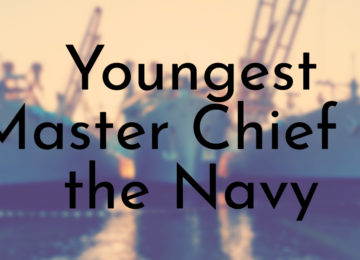 Youngest Master Chief in the Navy
