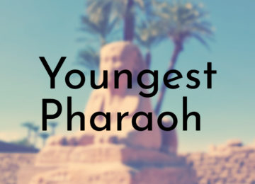 Youngest Pharaoh