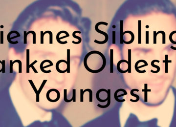 Fiennes Siblings Ranked Oldest to Youngest
