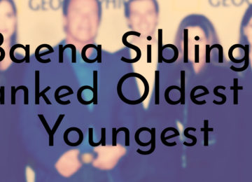 Baena Siblings Ranked Oldest to Youngest
