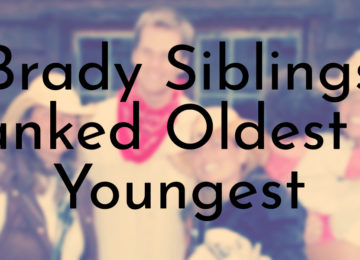 Brady Siblings Ranked Oldest to Youngest