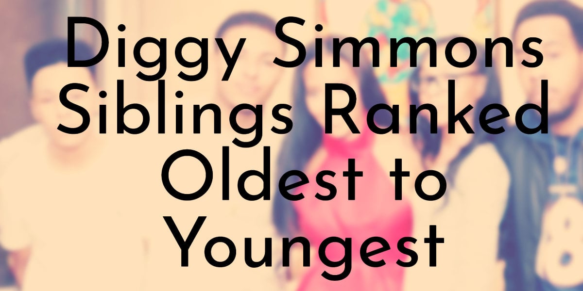 Diggy Simmons Siblings Ranked Oldest to Youngest