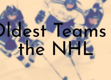 Oldest Teams in the NHL