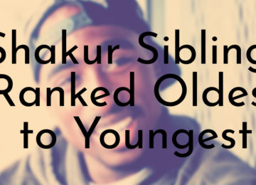 Shakur Siblings Ranked Oldest to Youngest