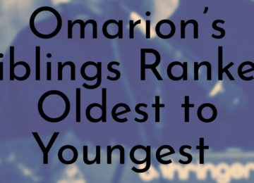 Omarion’s Siblings Ranked Oldest to Youngest