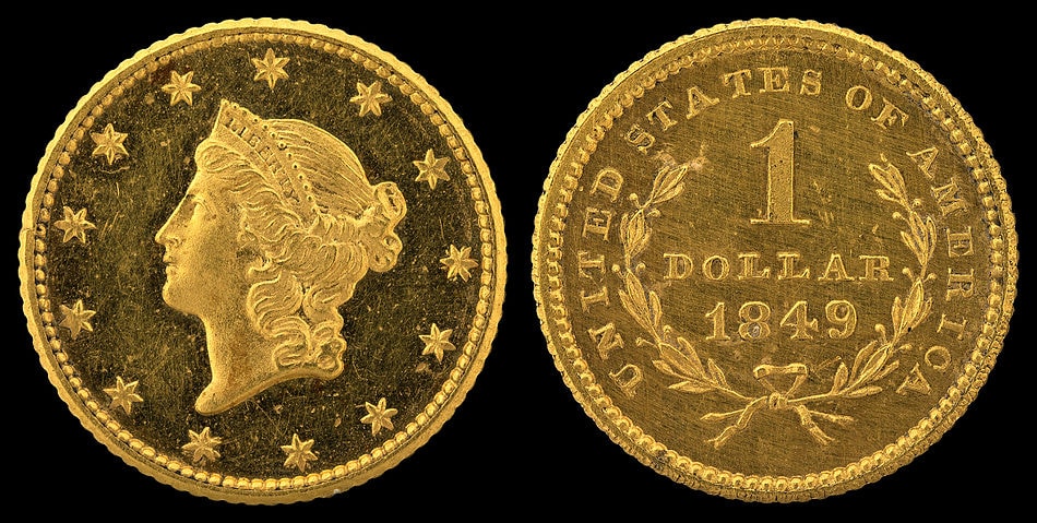 Gold dollar