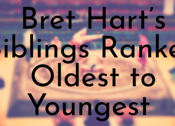 Bret Hart’s Siblings Ranked Oldest to Youngest
