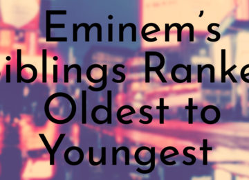 Eminem’s Siblings Ranked Oldest to Youngest