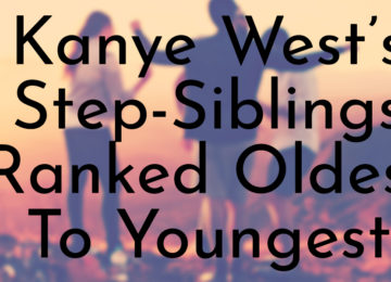 Kanye West’s Step-Siblings Ranked Oldest To Youngest