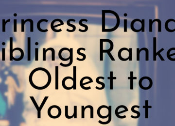 Princess Diana’s Siblings Ranked Oldest to Youngest