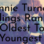 Ronnie Turner’s Siblings Ranked Oldest To Youngest