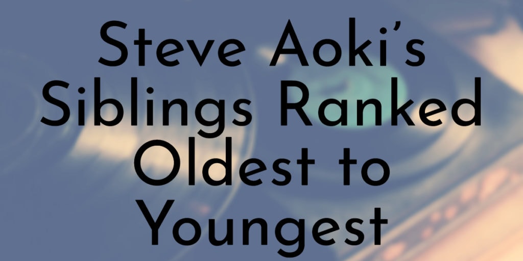 Steve Aoki’s Siblings Ranked Oldest to Youngest