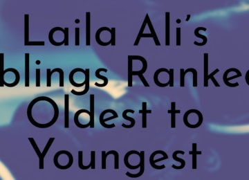 Laila Ali’s Siblings Ranked Oldest to Youngest