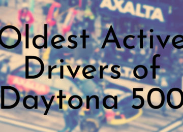Oldest Active Drivers of Daytona 500