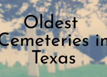 Oldest Cemeteries in Texas