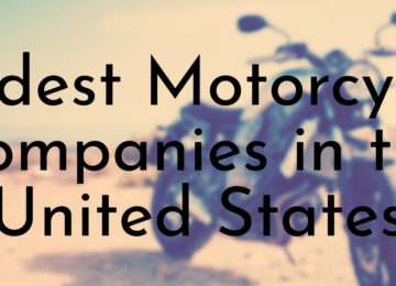 Oldest Motorcycle Companies in the United States