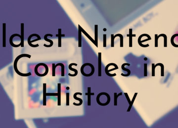 Oldest Nintendo Consoles in History