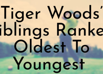 Tiger Woods’ Siblings Ranked Oldest To Youngest