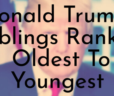 Donald Trump's Siblings Ranked Oldest To Youngest