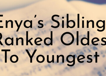 Enya’s Siblings Ranked Oldest To Youngest