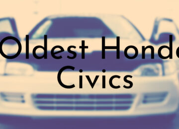 Oldest Honda Civics