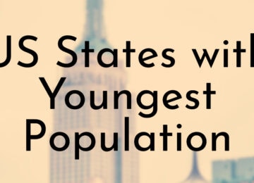 US States with Youngest Population