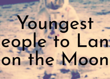 Youngest People to Land on the Moon