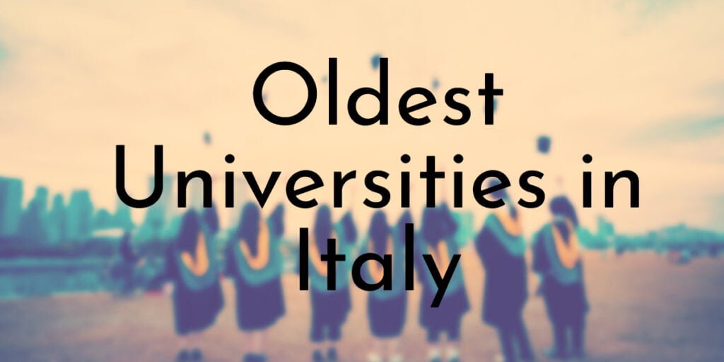 10 Oldest Universities in Italy