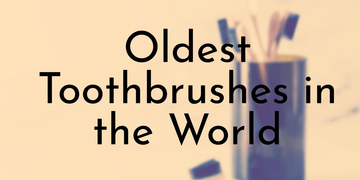 8 Oldest Toothbrushes in the World