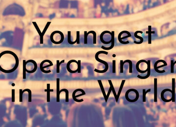 Youngest Opera Singers in the World