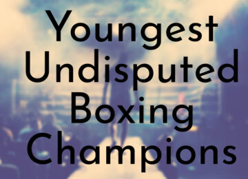 Youngest Undisputed Boxing Champions