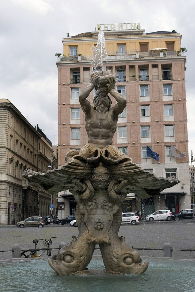 The Triton Fountain, Italy