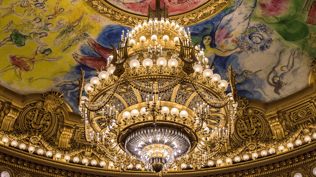 Opera Garnier chandelier (19th century)