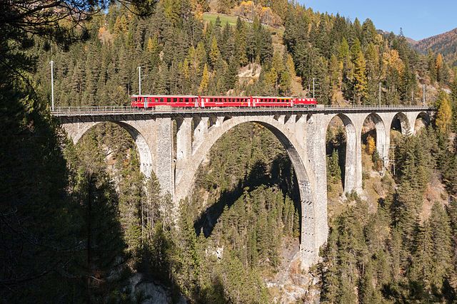 Wiesen Viaduct, Switzerland